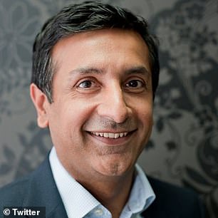 Husband Josh Dhaliwal posted the photograph of his wife, 